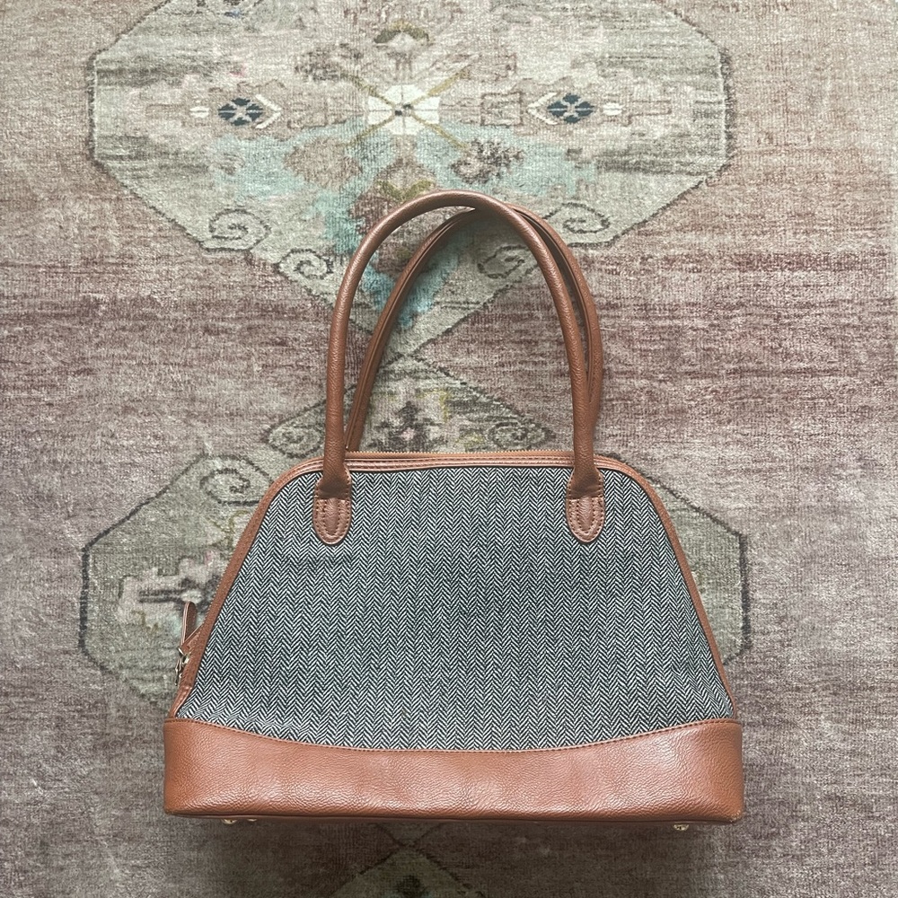 Viv & Lou Herringbone Bag